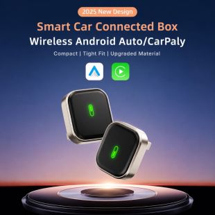 محول لاسلكي 2 في 1 لـ CarPlay وAndroid Auto