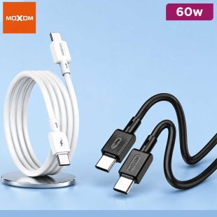 60W PD Type-C to Type-C Fast Charging and Data Cable by MOXOM