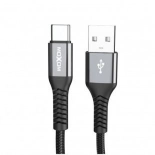 كيبل شحن ونقل بيانات USB-A إلى Type-C بتيار 3 أمبير من MOXOM
