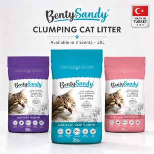 BentySandy Scented Clumping Cat Litter 20L