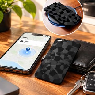بطاقة تتبع ذكية مزدوجة النظام متوافقة مع Apple Find My وAndroid