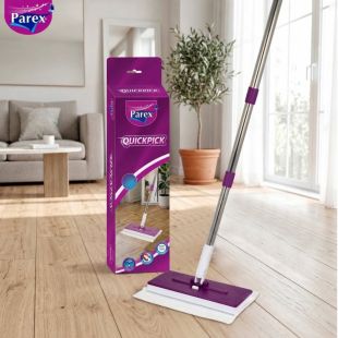 Parex Quickpick Floor Mop with Free Cleaning Wiper 10 Pcs