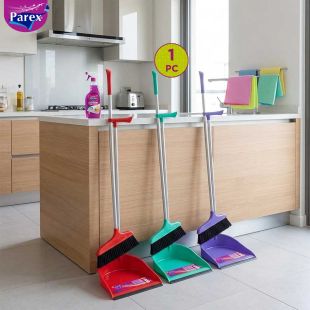 Parex Broom With Dustpan - Assorted Colors