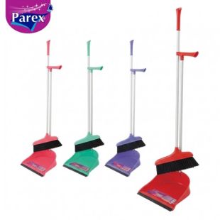Parex Broom With Dustpan - Assorted Colors