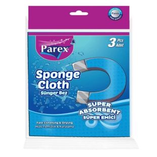 قماش إسفنجي للتنظيف 20 × 18 سم - 3 حبة من Parex