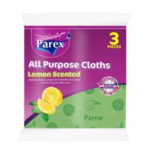 فوط تنظيف متعددة الاستخدامات بالليمون 38 × 35 سم - 3 حبة من Parex