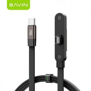 Bavin 240W Type-C to Type-C Fast Charging Cable With Phone Stand