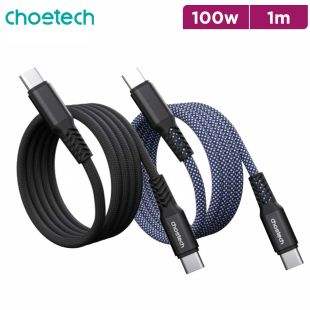 100W Type-C to Type-C Magnetic Charging Cable 1m by Choetech