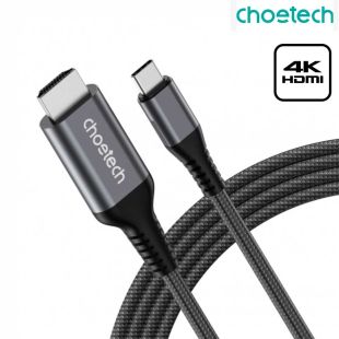 كيبل USB-C إلى HDMI بدقة 4K مضفر من النايلون من Choetech