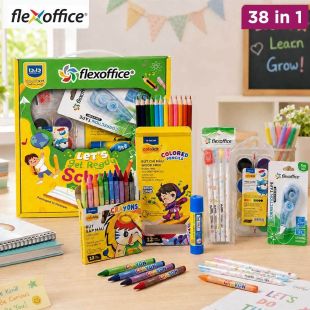 38-in-1 School Stationery Combo Kit