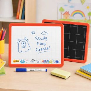 Magnetic Whiteboard Set with Marker and Eraser