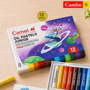 Junior Oil Pastels 12 Colors by Camel