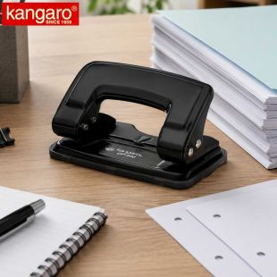 2-Hole Metal Paper Punch by Kangaro