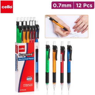 Cello Supreme Mechanical Pencil 0.7mm 12 Pieces