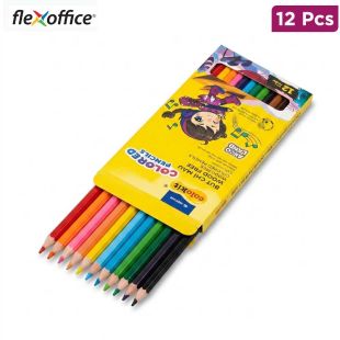 FlexOffice Colored Pencils 12 Colors