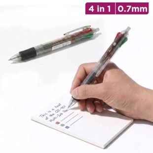 4-in-1 Ballpoint Pen 0.7 mm - 1 Piece