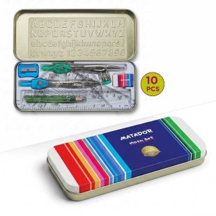 Matador 10 Piece Mathematical Geometry Set