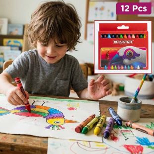 Partner Jumbo Crayons Set 12 Colors