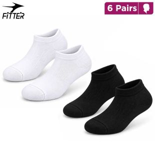 Fitter Pair of 6 Men’s Ankle Socks