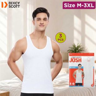 Men's Cotton Sleeveless Undershirt by Josh