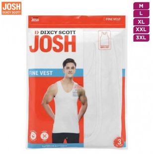 Men's Cotton Sleeveless Undershirt by Josh