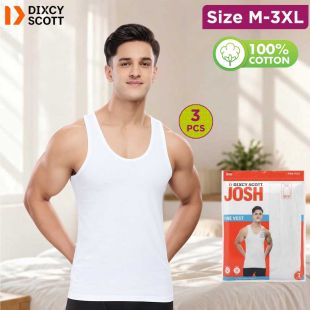 Men's Cotton Sleeveless Undershirt by Josh