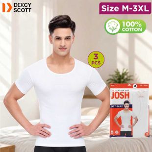Men's Cotton Short-Sleeve Undershirt by Josh
