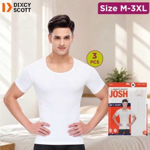 Men's Cotton Short-Sleeve Undershirt by Josh