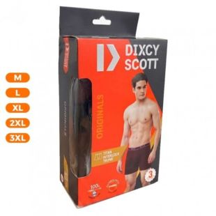 شورت داخلي قطن بخصر مرن للرجال من Dixcy Scott