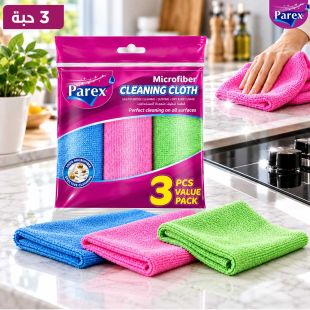 مناديل تنظيف من المايكروفايبر 3 حبة من Parex