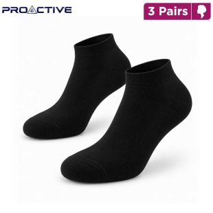 Proactive Women's Bamboo Long Socks Pack of 3 Pairs