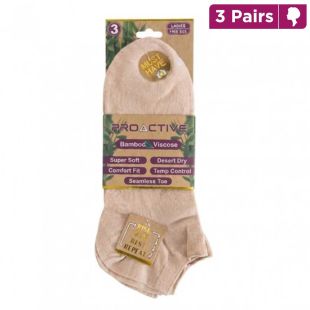 Women's Comfortable Soft-Touch Socks 3 Pairs by Proactive
