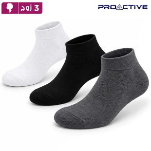 طقم جوارب بامبو نسائية 3 أزواج من Proactive