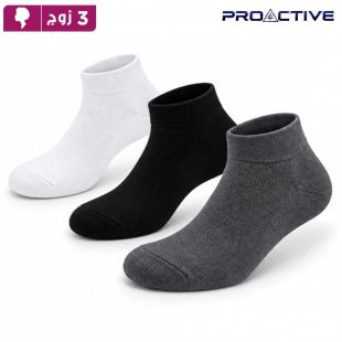 جوارب ناعمة متوسطة الطول 3 أزواج للسيدات من Proactive