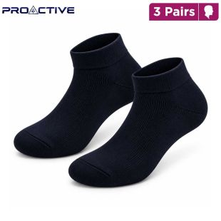 Proactive Bamboo Short Socks for Men Pack of 3 Pairs