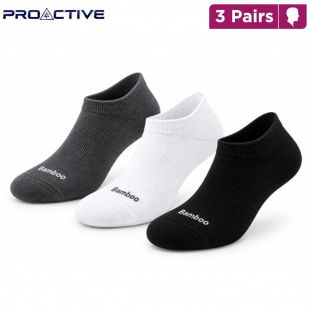 Proactive Men's Socks Pack – 3 Pairs Bamboo