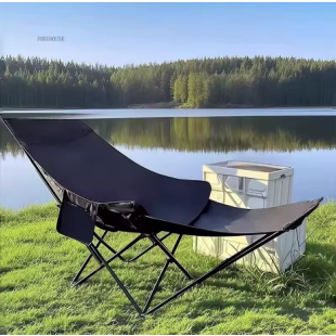 كرسي استرخاء قابل للطي والتعديل 44 × 68 × 150 سم