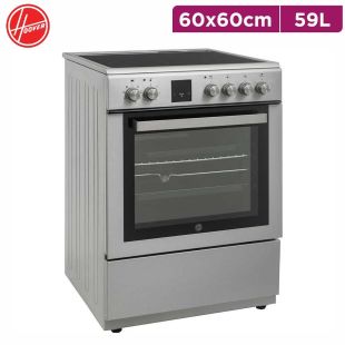 Hoover 60x60cm Electric Cooker 4 Burners 59L Oven