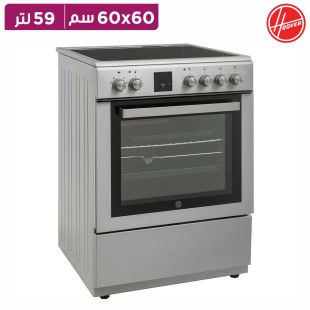 طباخ كهربائي 60×60 سم 4 شعلات مع فرن 59 لتر من Hoover