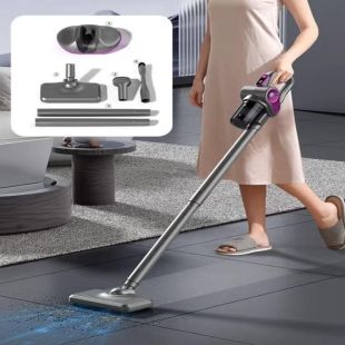مكنسة كهربائية لاسلكية 150 واط 3 في 1 مع تعقيم بالأشعة فوق البنفسجية وإزالة العث