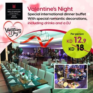 Romantic Valentine’s Dinner Buffet at Millennium Central