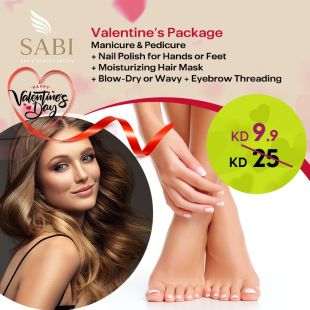 Treat Yourself This Valentines with a Beauty Package at Sabi Spa Salon