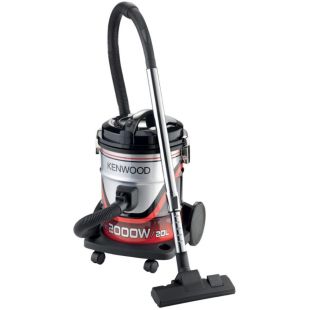 مكنسة أسطوانية جافة 20 لتر بقوة 2000 واط من KENWOOD