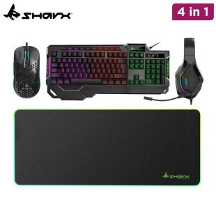 4 in 1 Gaming RGB Combo Bundle by Sharx