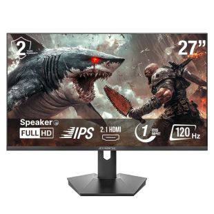Sharx JAWS Full HD 27inch, 120Hz, 1ms Gaming Monitor ( New Product / Open Box )