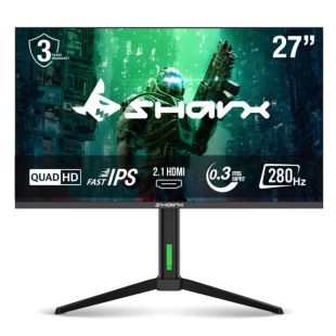 Sharx PROFIN QHD 27inch, 280Hz, 0.3ms PROFIN Gaming Monitor ( New Product / Open Box )