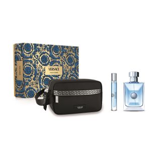 طقم هدية Versace Pour Homme للرجال 3 قطع EDT من Versace