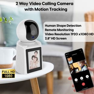 2 Way Video Calling WiFi Camera with Motion Tracking