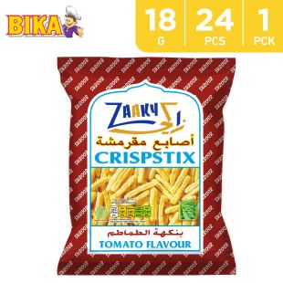 Zaaky Crispstix Tomato Flavour 24x18g