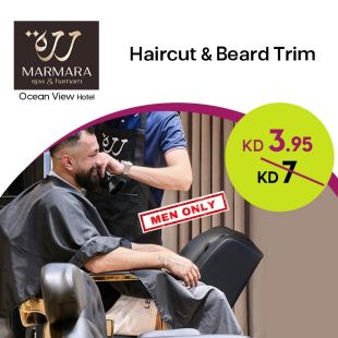 Haircut & Beard Trim for Men from Marmara Spa - Ocean View Hotel